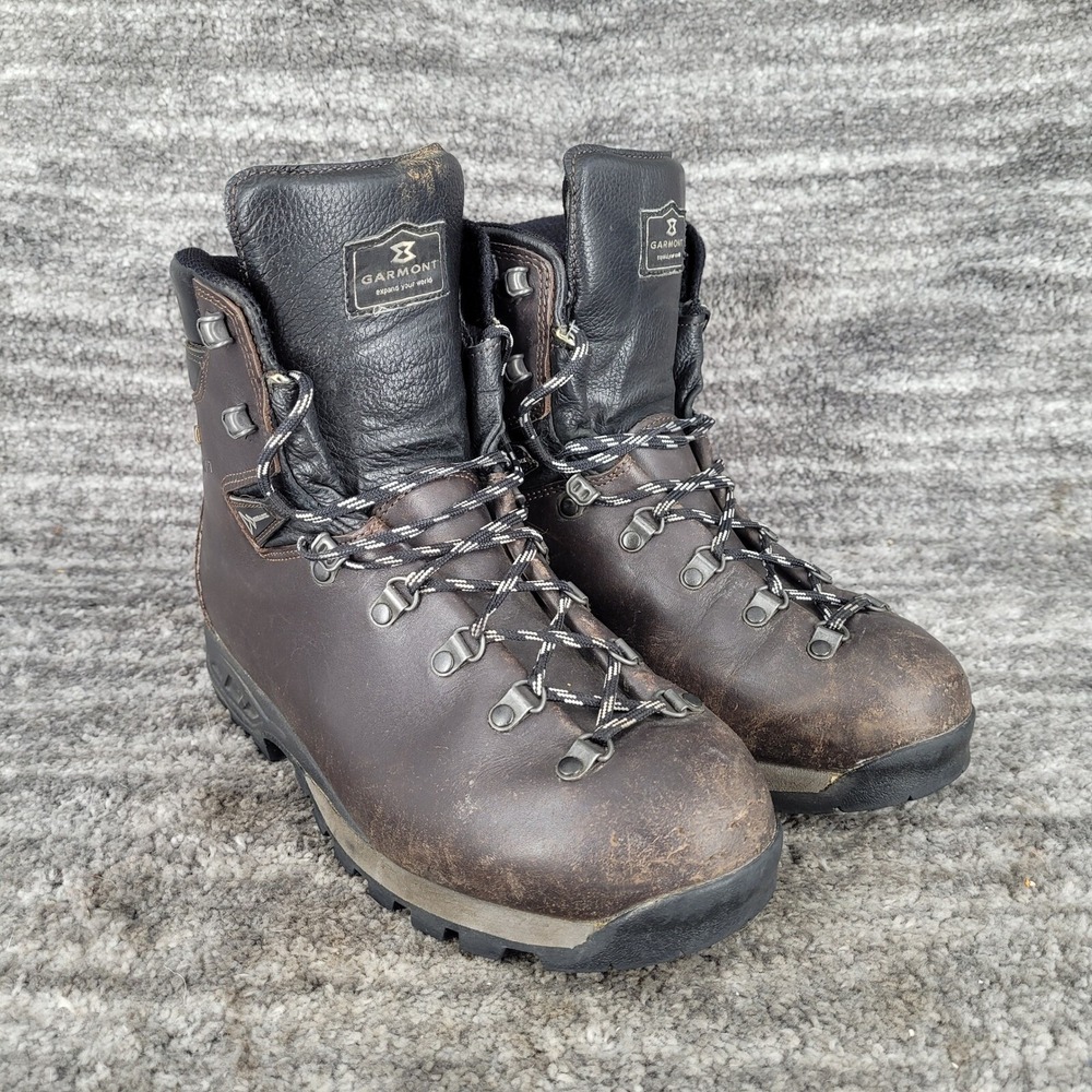 Garmont Zion GTX Hiking Boots Insulated Leather Brown Mens Size 9‎